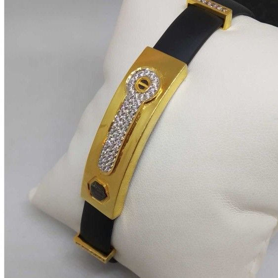 18 KT GOLD PURE LATHER  BALT