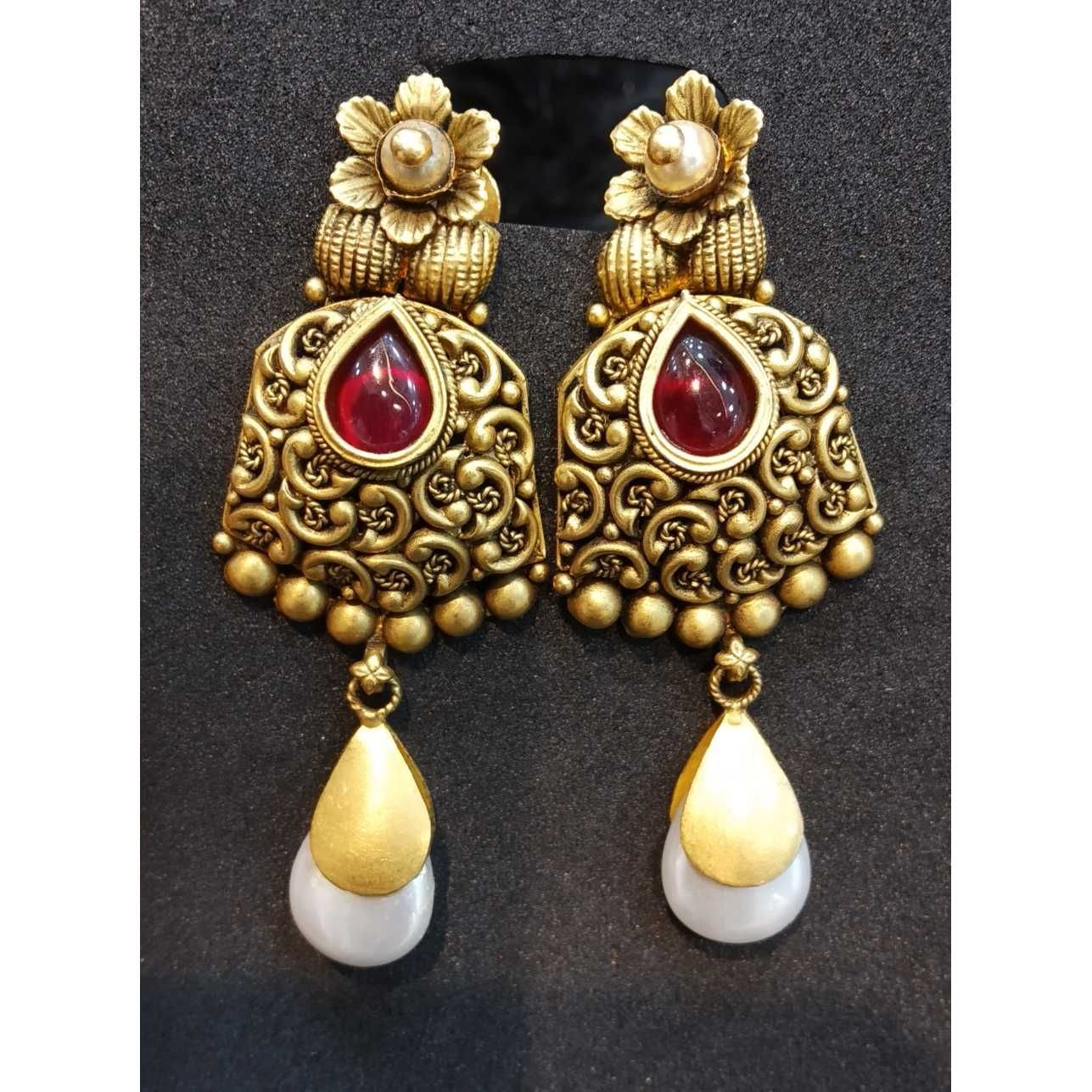 22kt gold antique bridal set
