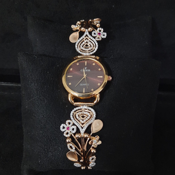 FANCY ROSE GOLD LADIES WATCH by 