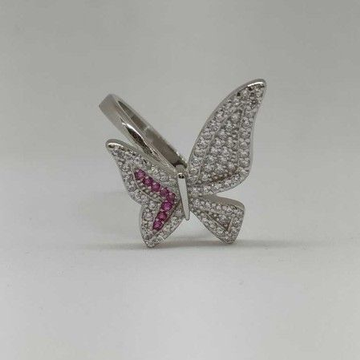 925 Sterling Silver Butterfly Designer Ladies Ring by 