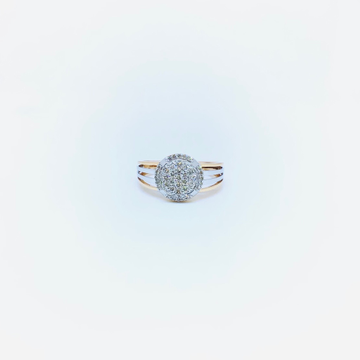 REAL DIAMOND FANCY BRANDED RING by 