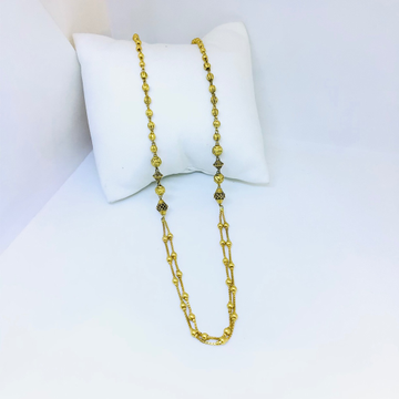 Designing fancy gold antique mala by 