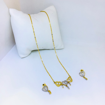 HEART DESIGNED FANCY GOLD SET by 