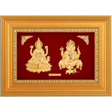 999 GOLD LAXMIJI AND GANESHJI by 