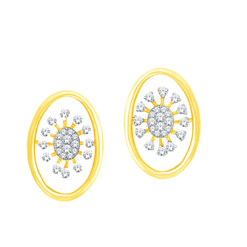 Real diamond fancy earrings by 