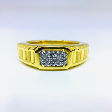 DESIGNED FANCY GOLD RING by 
