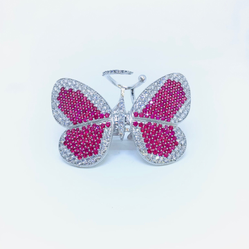 FANCY MOVING FLAXIBLE BUTTERFLY RING by 