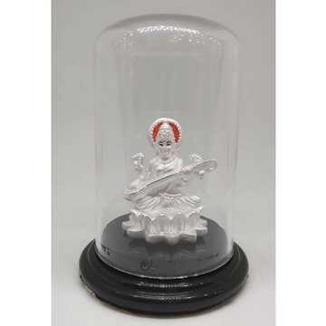 999 pure silver sarswati idols by 