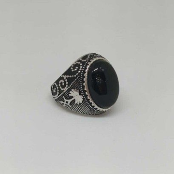 925 sterling silver black ston oxides gets ring by 