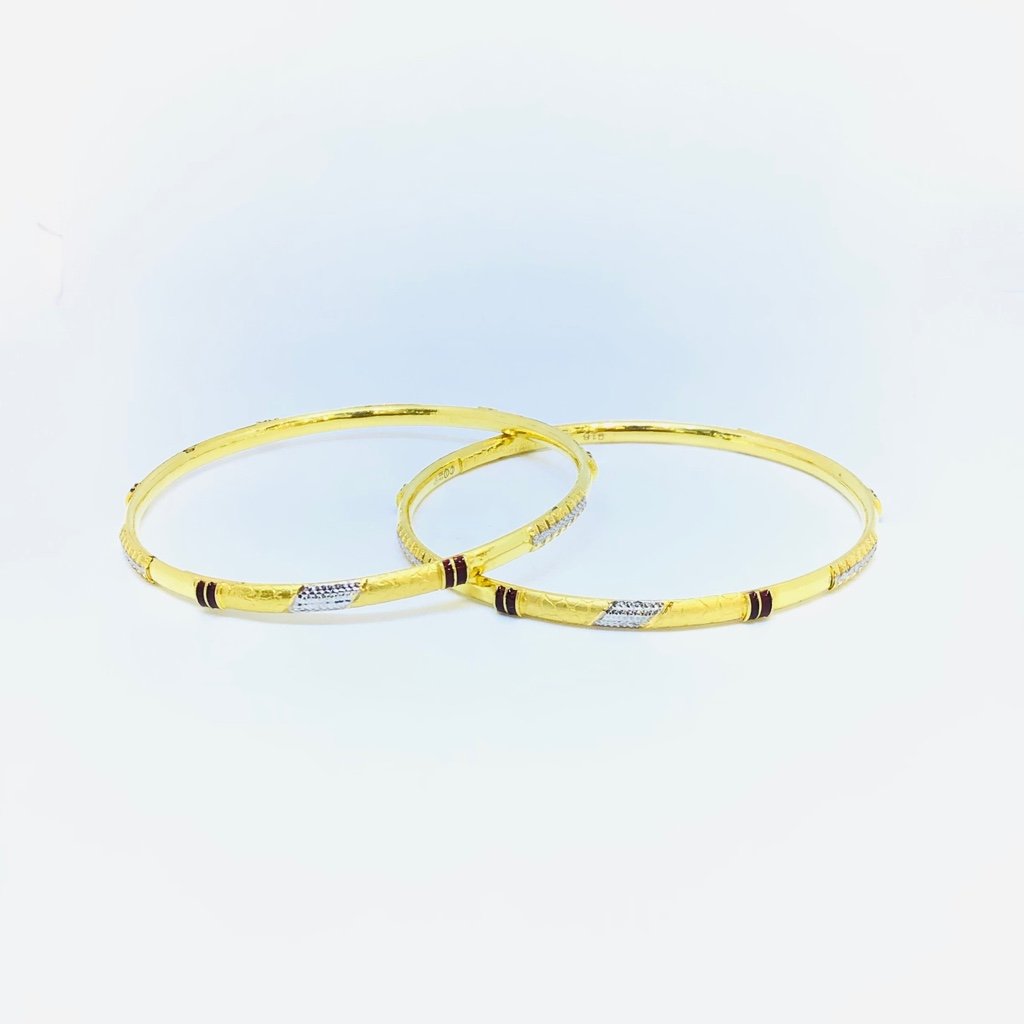 DESIGNED FANCY GOLD COPPER BANGLES