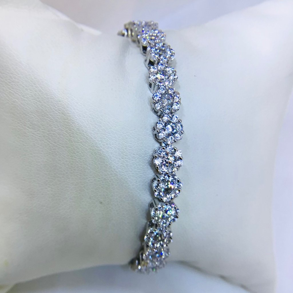 FANCY STERLING SILVER KADA BRACELET