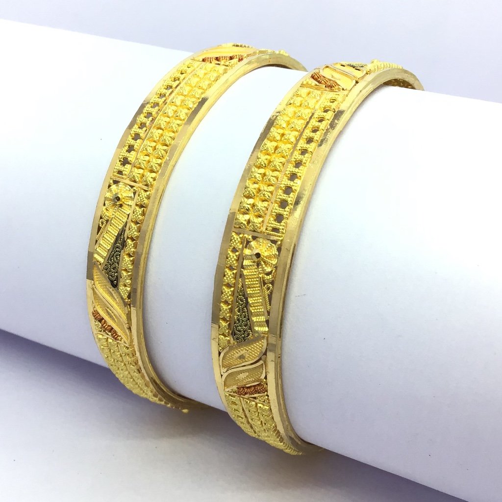 FANCY GOLD BANGLES FOR LADIES