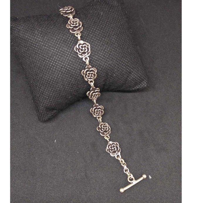 Round Long and Short Link Sterling Silver Chain Bracelet – Kathy Bankston