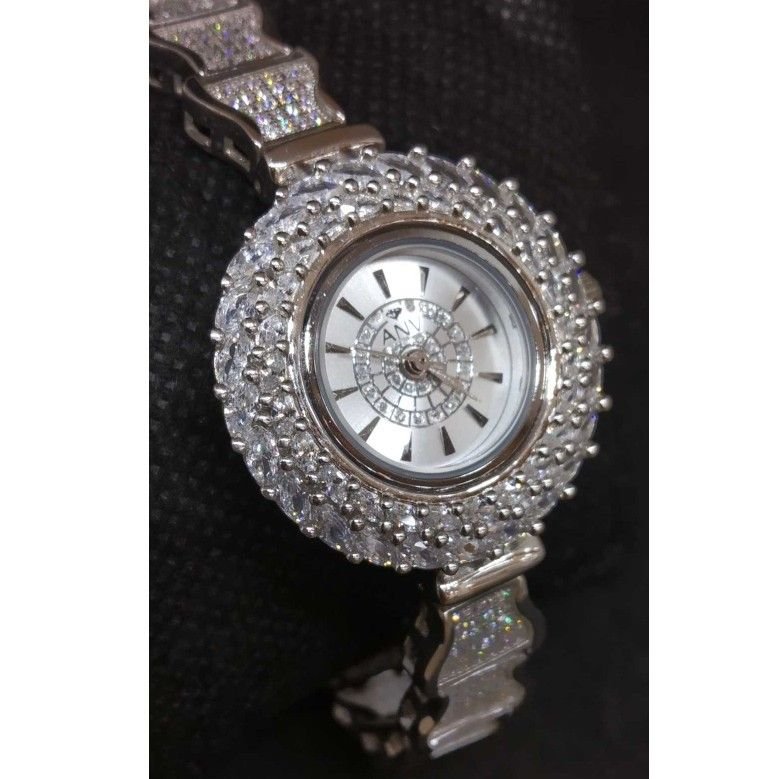 92.5 sterling silver antique ladies watch