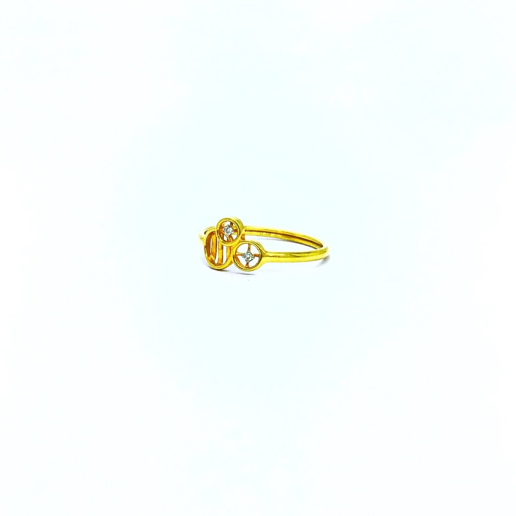 REAL DIAMOND FANCY RING FOR LADIES