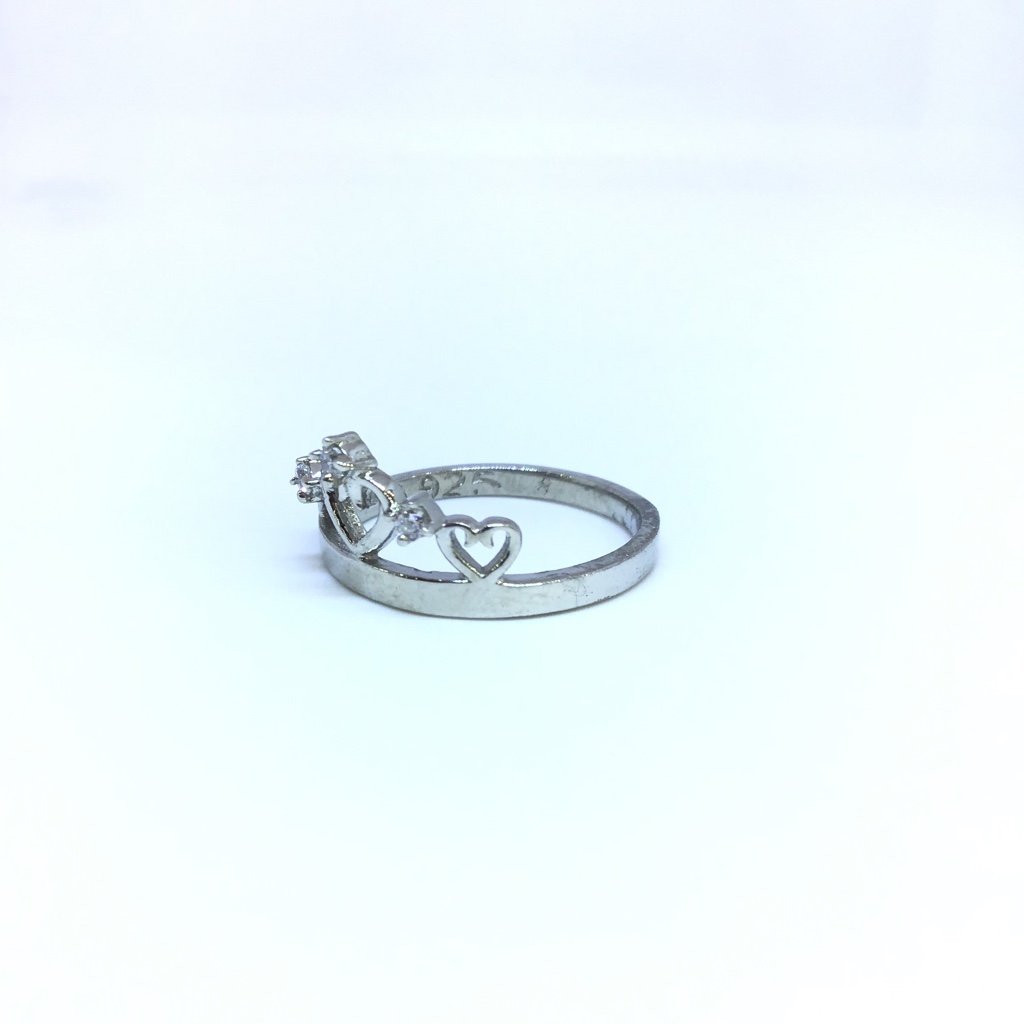 925 FANCY HEART DESIGNED RING