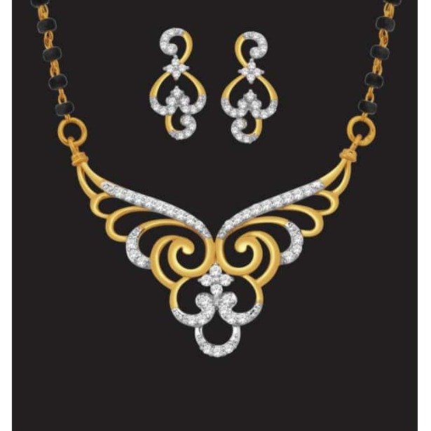 916 gold stylish mangalsutra jj-m11