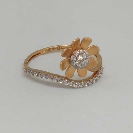 18 Kt Rose Gold Ladies Branded Ring