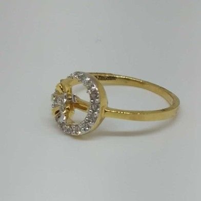 Real diamond branded ladies ring