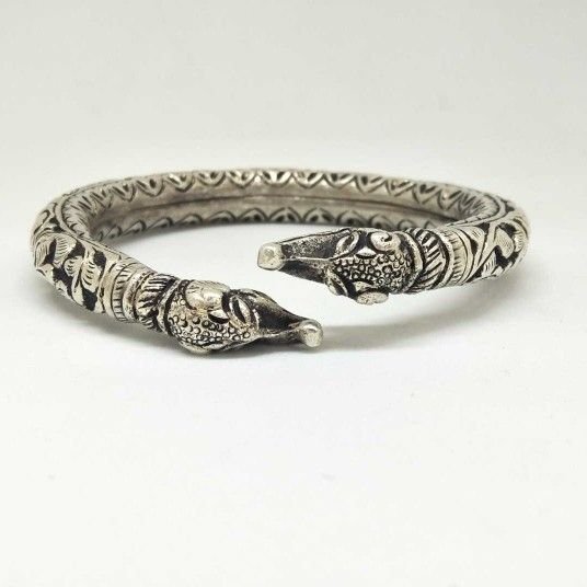 925 sterling silver oxidesed designer gent's bracelet