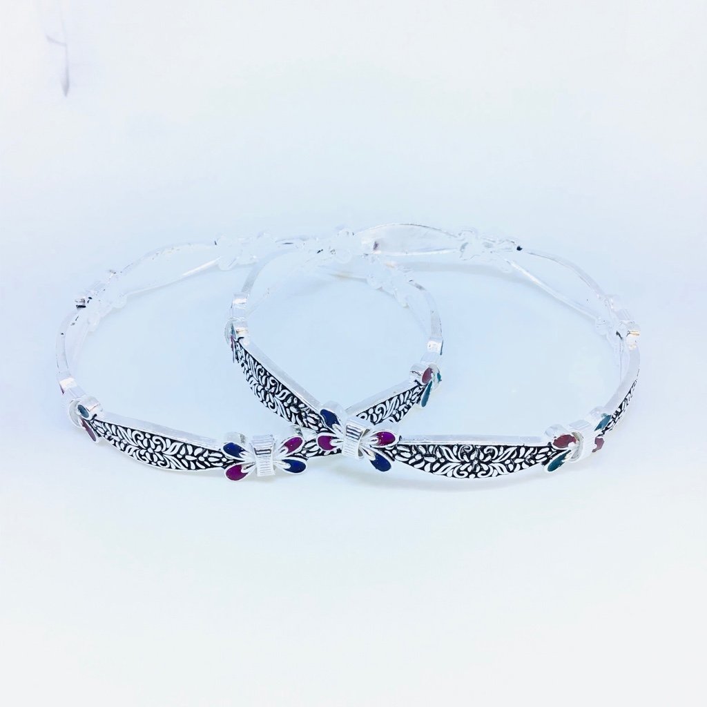 DESIGNING FANCY 925 STERLING SILVER BANGLES