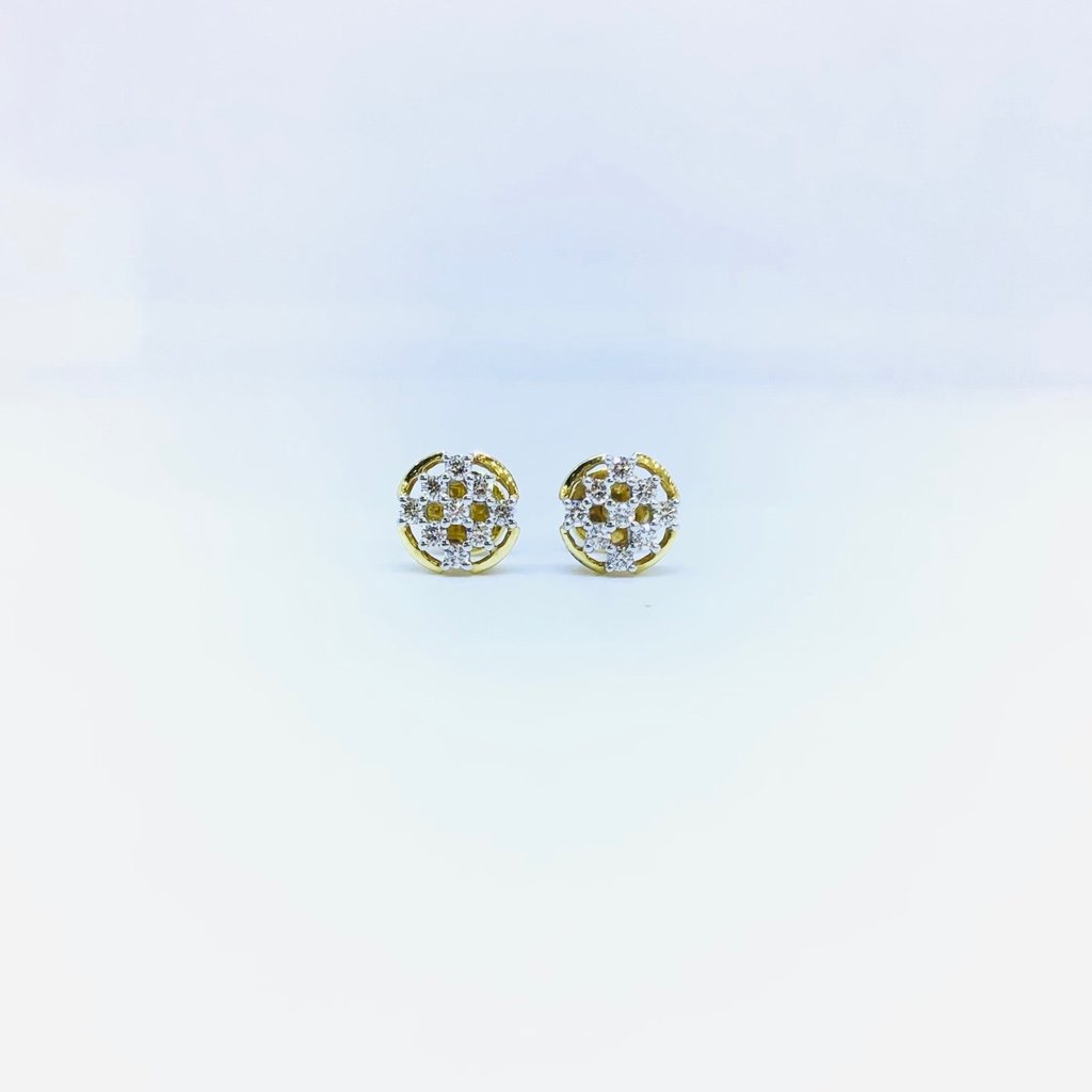 DESIGNING FANCY REAL DIAMOND EARRINGS