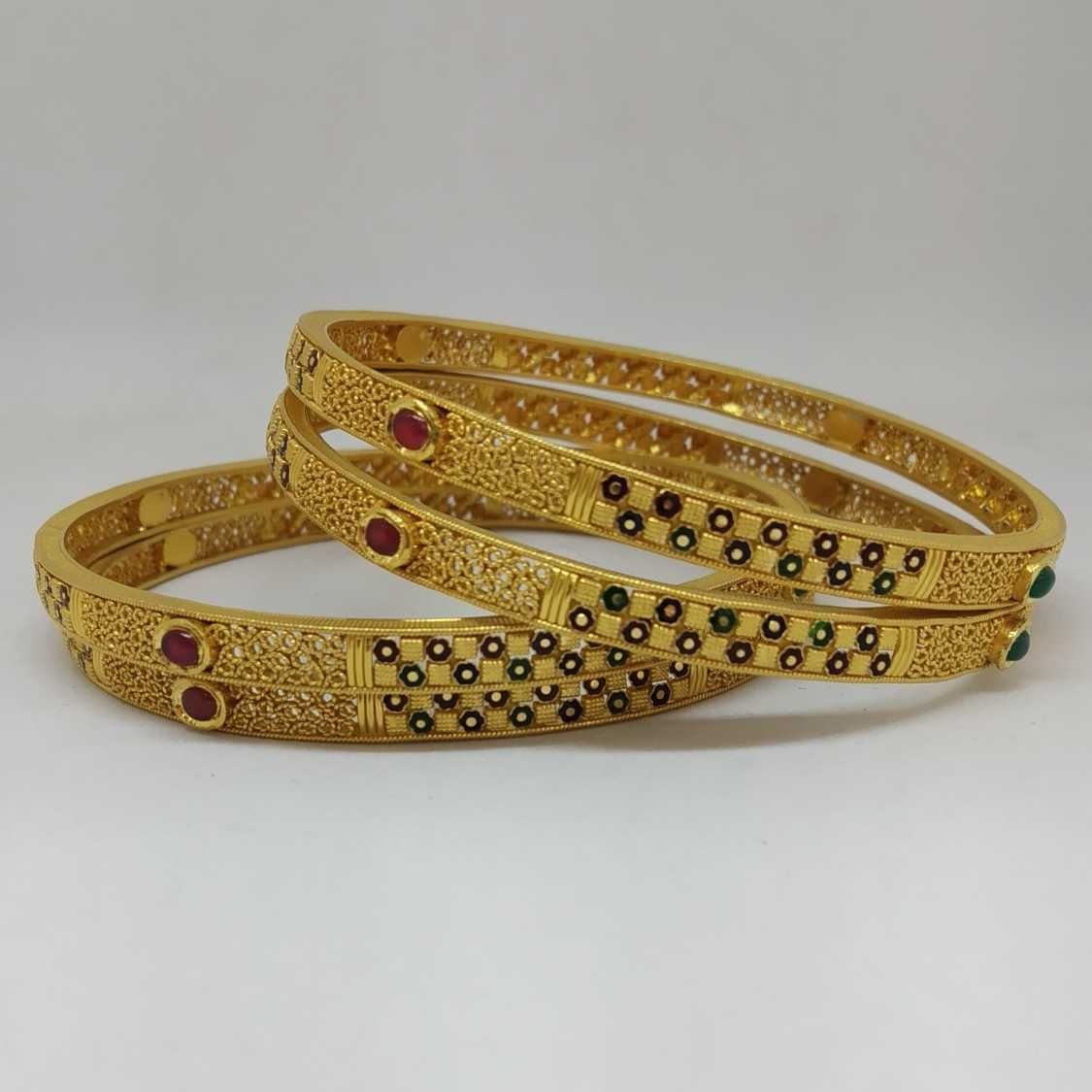 22kt Gold Culcutti Bangle