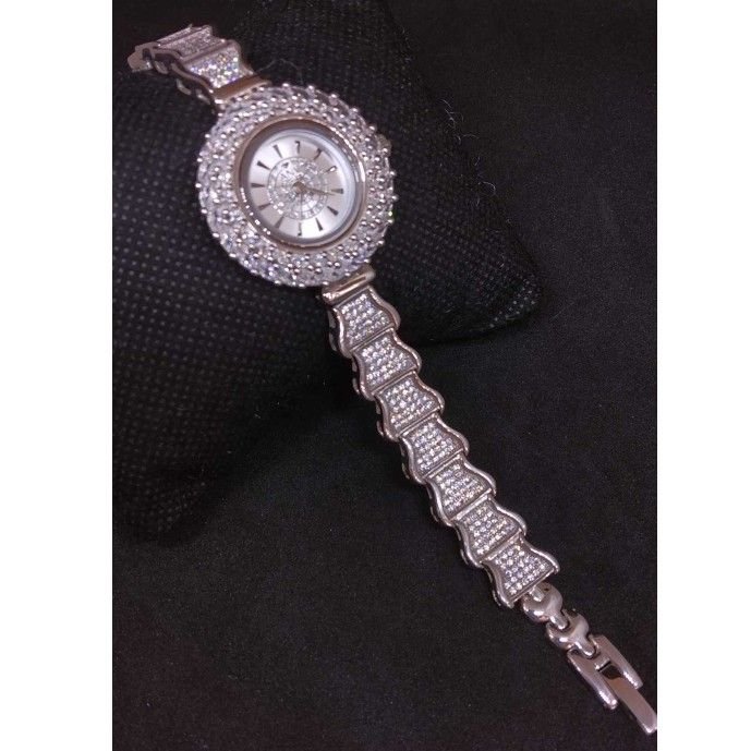 92.5 sterling silver antique ladies watch