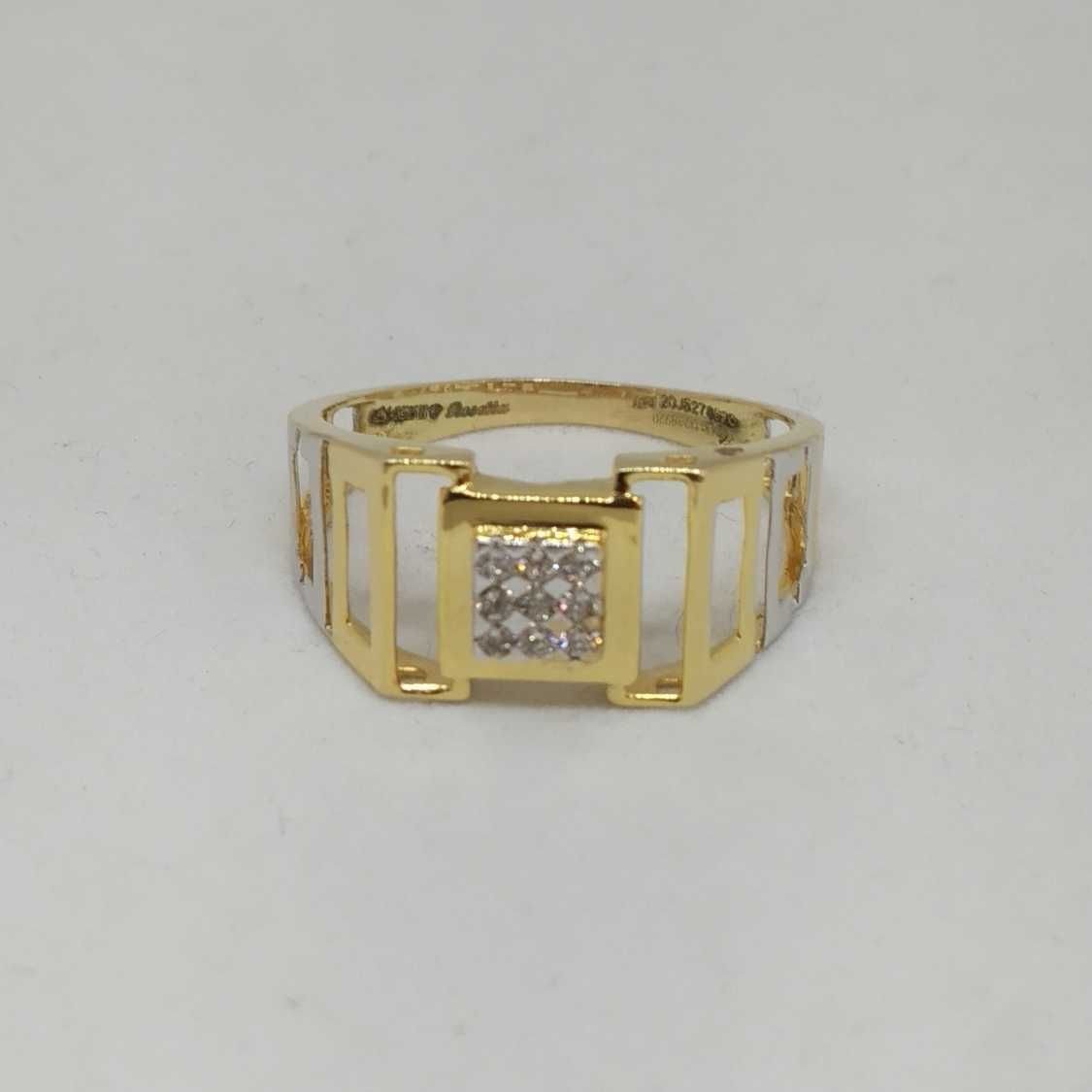 Real diamond branded gents ring