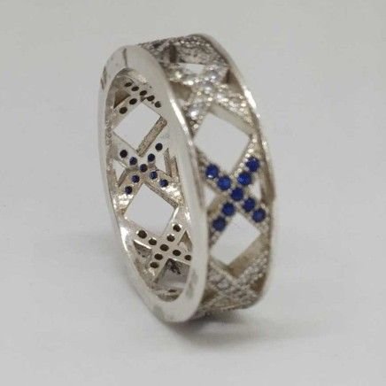 925 Sterling Silver Gent's Band