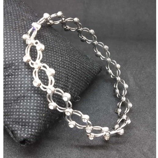 925 Sterling Silver Two In One  Ring. & Bracelet Ladies