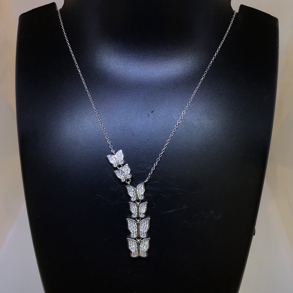 FANCY BUTTERFLY 925 NECKLACE