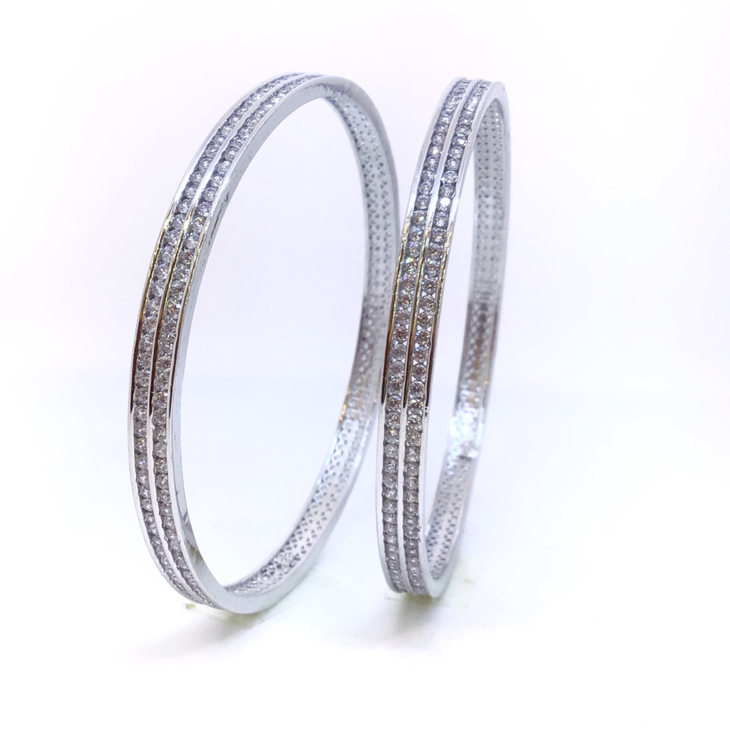 Fancy sterling Light Weight silver bangles