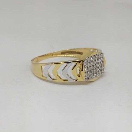 REAL DIAMOND BRANDED GENTS RING