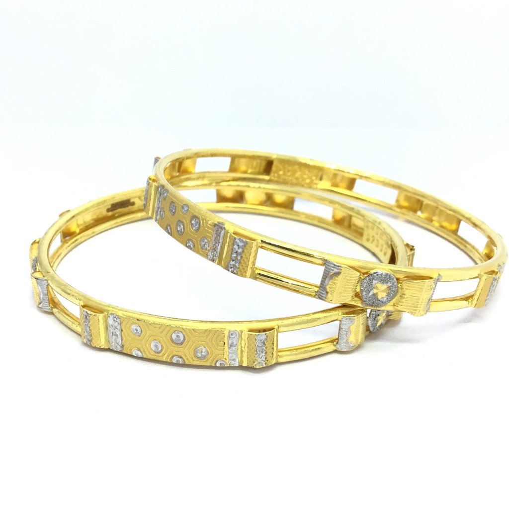 FANCY GOLD BANGLES FOR LADIES