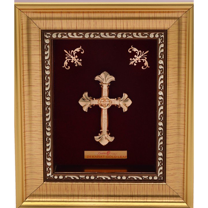 999 GOLD CROSS FRAME