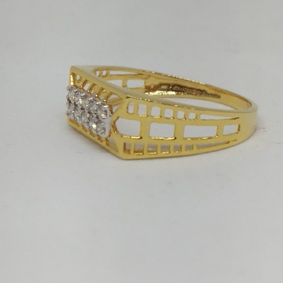 Real diamond branded gents ring