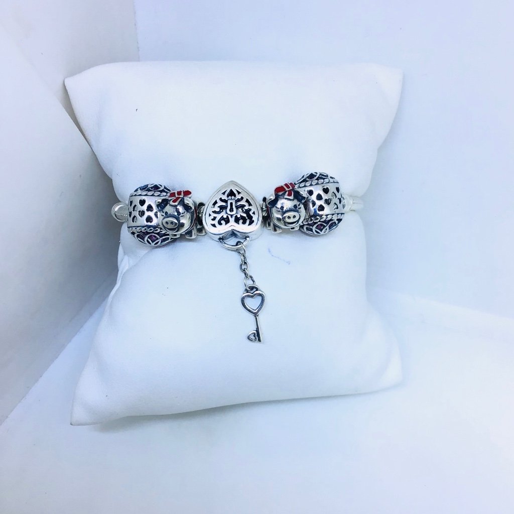 DESIGNING FANCY 925 SILVER PANDORA