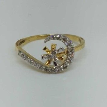 Real diamond branded ladies ring