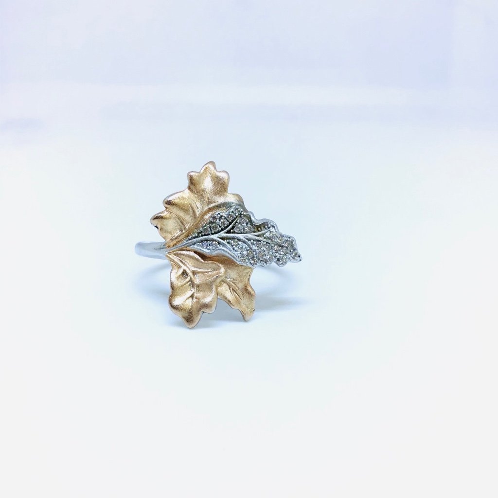 FANCY 925 ROSE GOLD LADIES RING