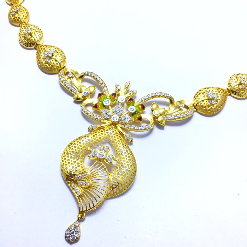 DESIGNING FANCY GOLD SET FOR LADIES