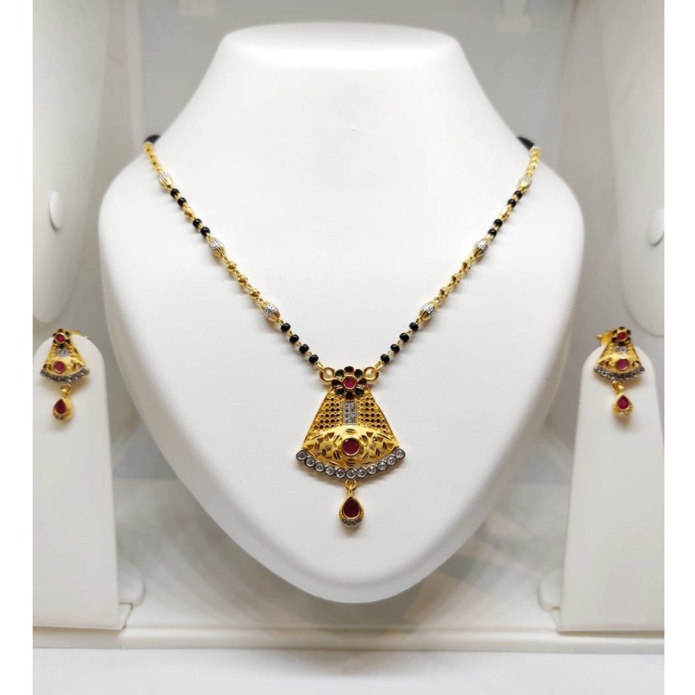 916 Gold Antique Mangalsutra JJ-M04