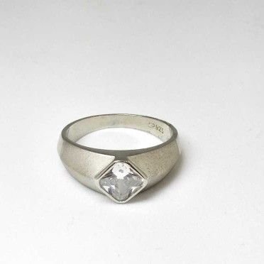 925 Sterling Silver Casual Gents Ring
