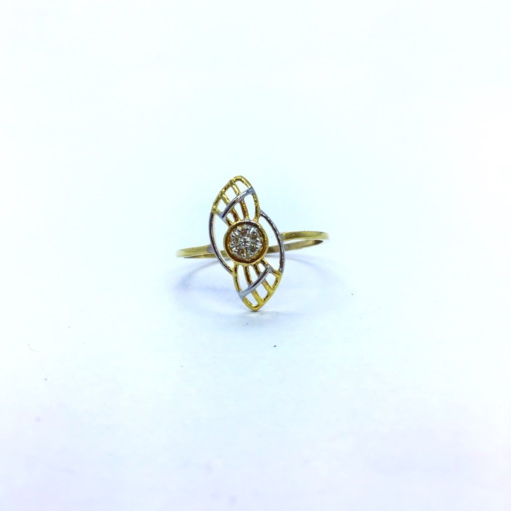 REAL DIAMOND FANCY RING FOR LADIES