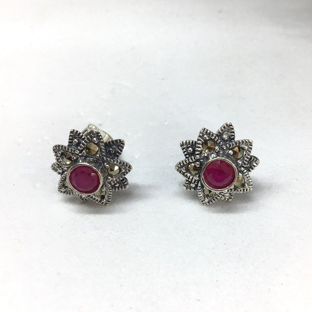 925 fancy earring