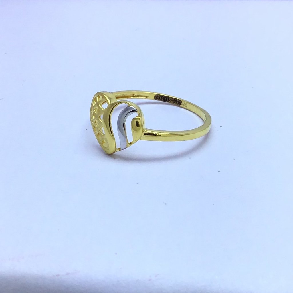 designing heart fancy gold ladies ring