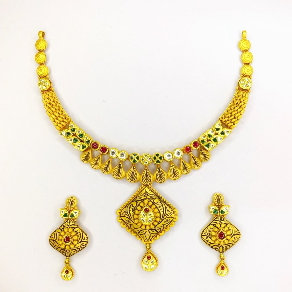 Antique gold set discount design
