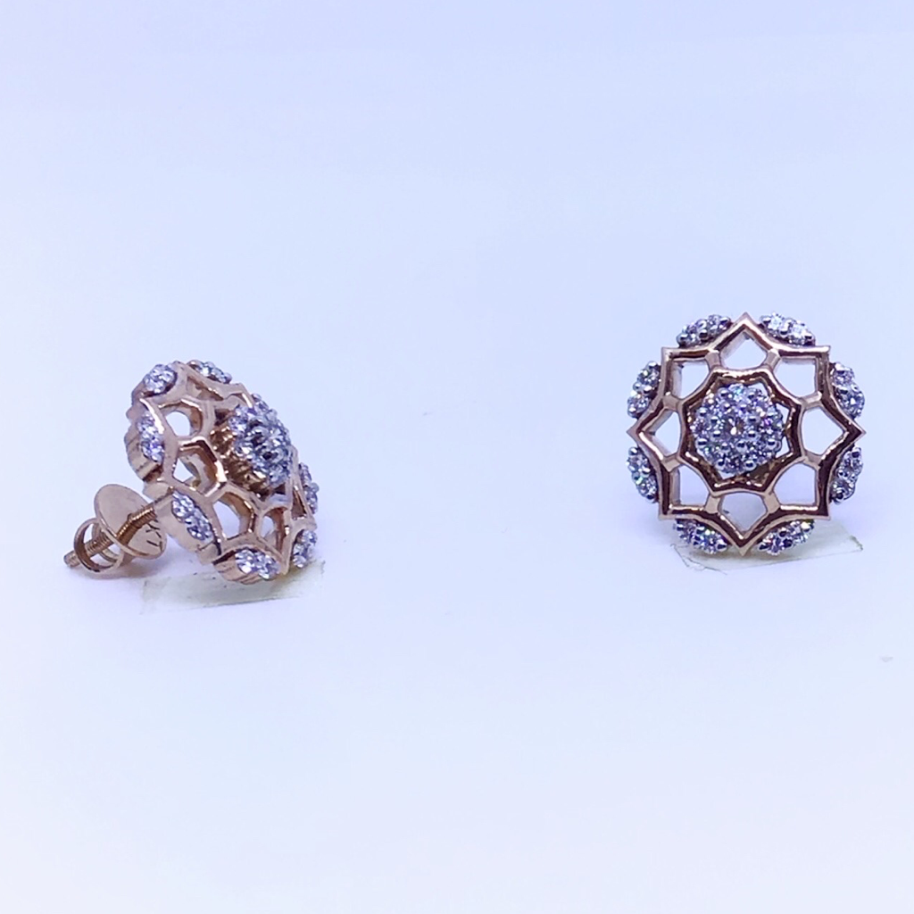 REAL DIAMOND FANCY EARRINGS