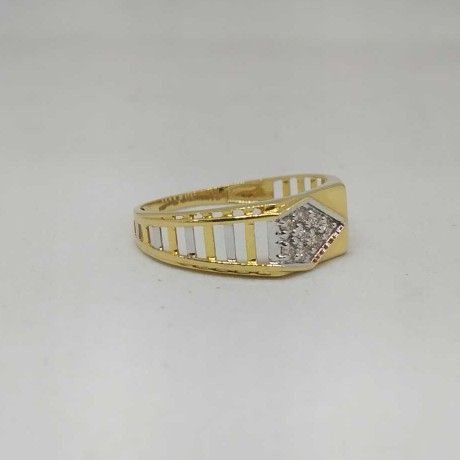 REAL DIAMOND BRANDED GENTS RING