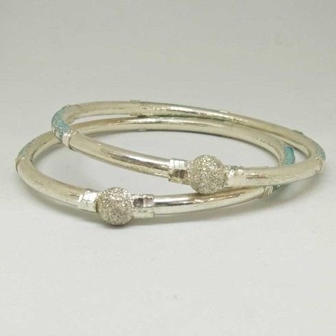 925 Sterling Silver Kada Type Bangle